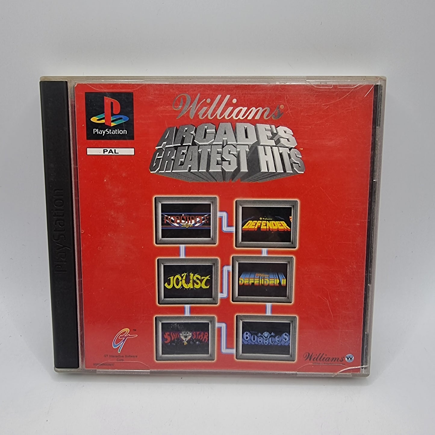 Williams Arcade Greatest Hits PS1 Game