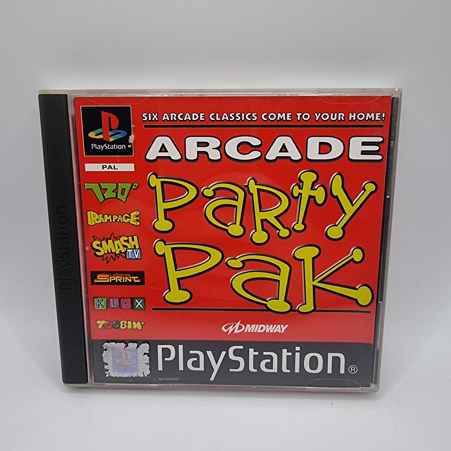 Arcade Party Pak PS1 Game