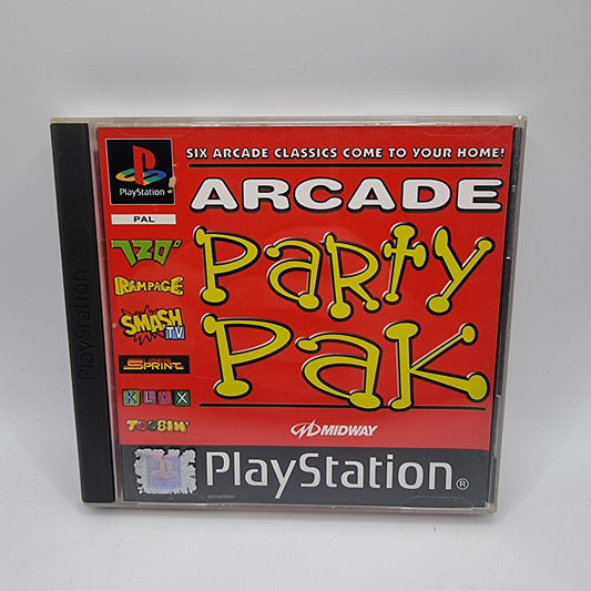 Arcade Party Pak PS1 Game