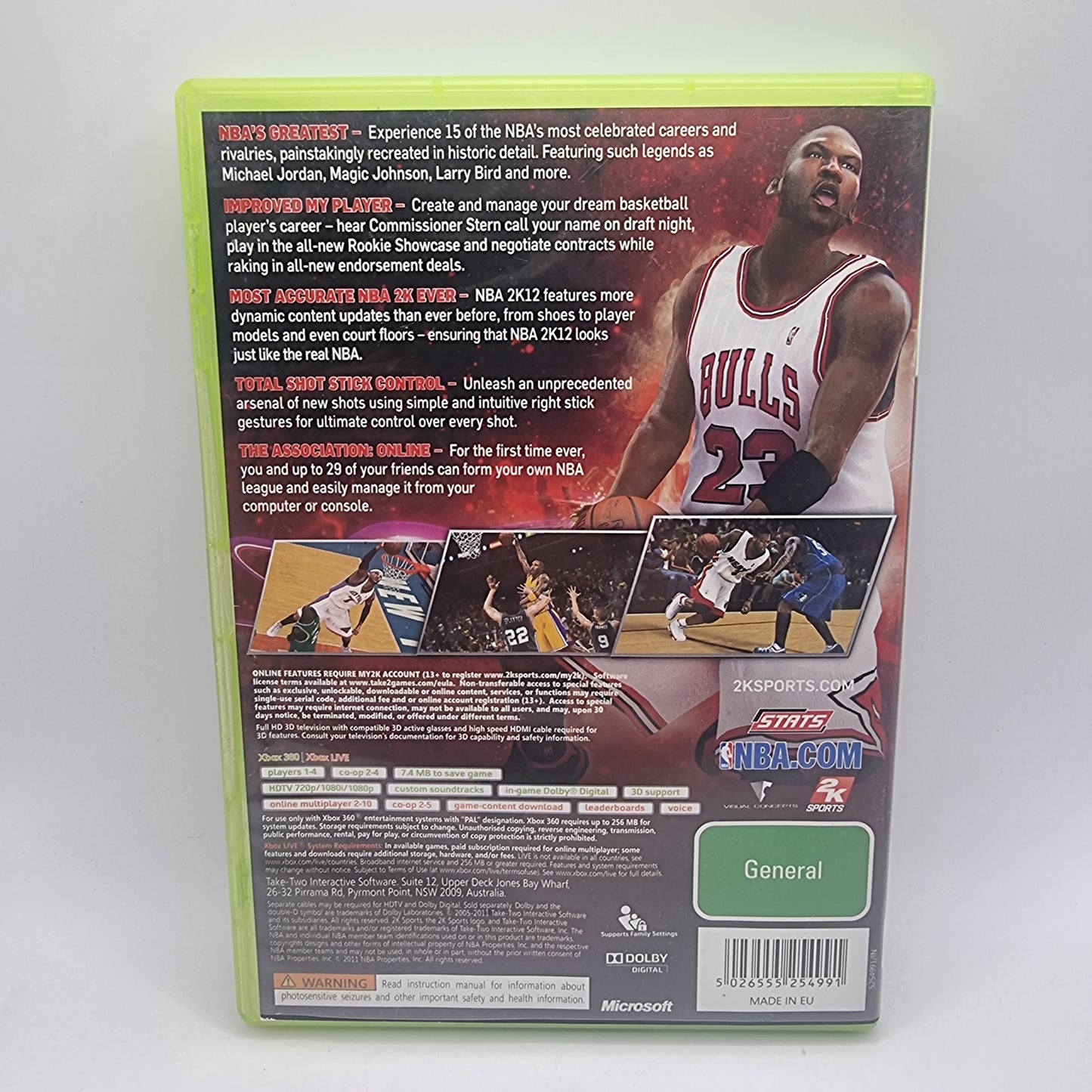 NBA 2K12 Xbox 360 Game