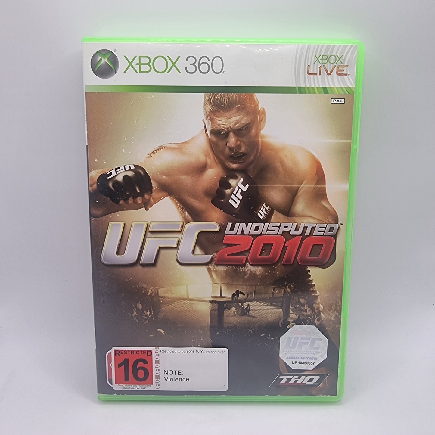 UFC Undisputed 2010 Xbox 360 Game