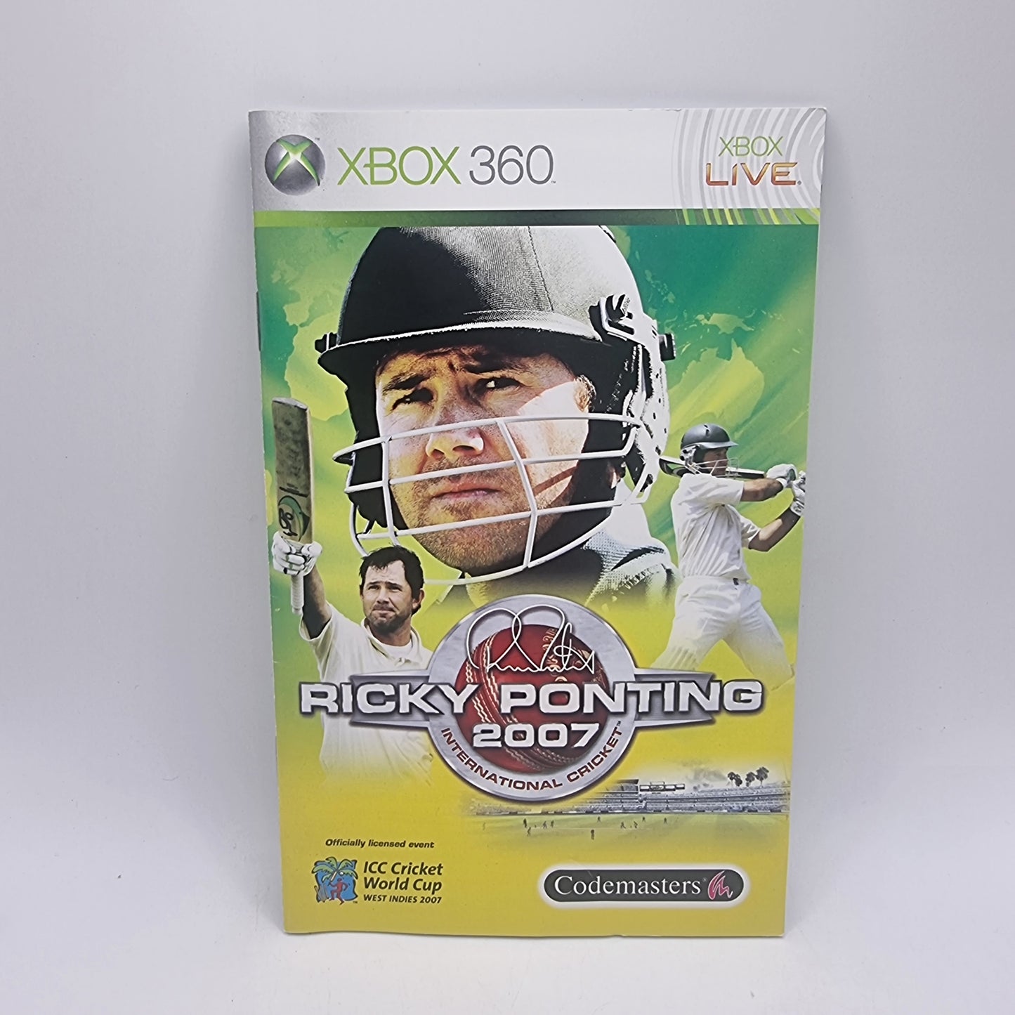 Ricky Ponting 2007 Xbox 360 Game