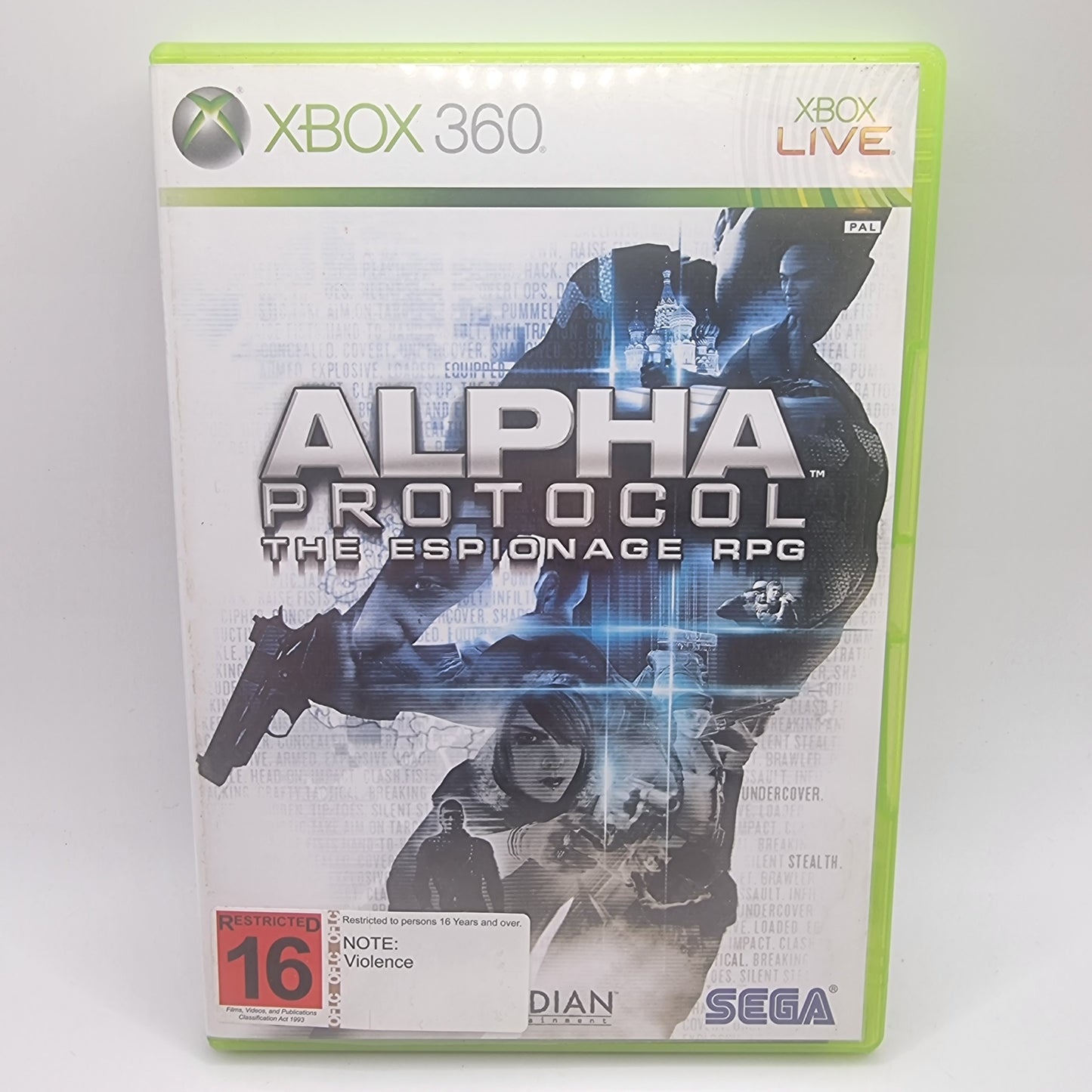 Alpha Protocol - The Espionage RPG Xbox 360 Game