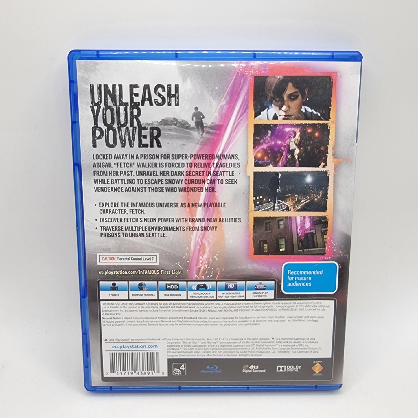 inFamous First Light PS4 Game