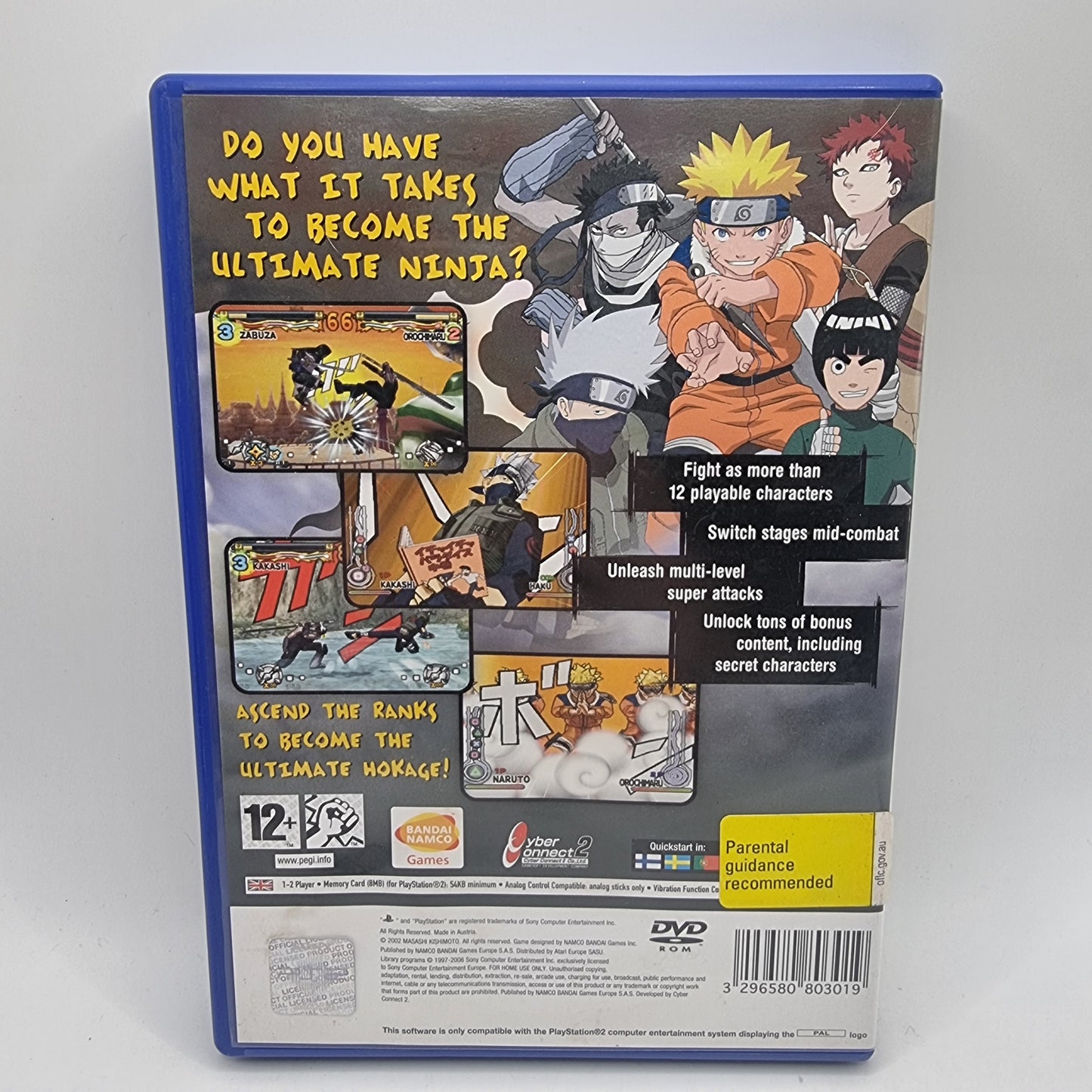 Naruto Ultimate Ninja PS2 Game