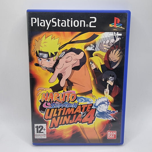 Naruto Ultimate Ninja 4 PS2 Game