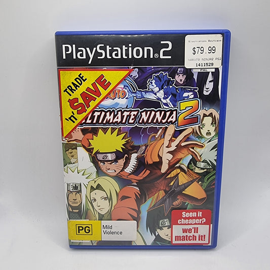 Naruto Ultimate Ninja 2 PS2 Game