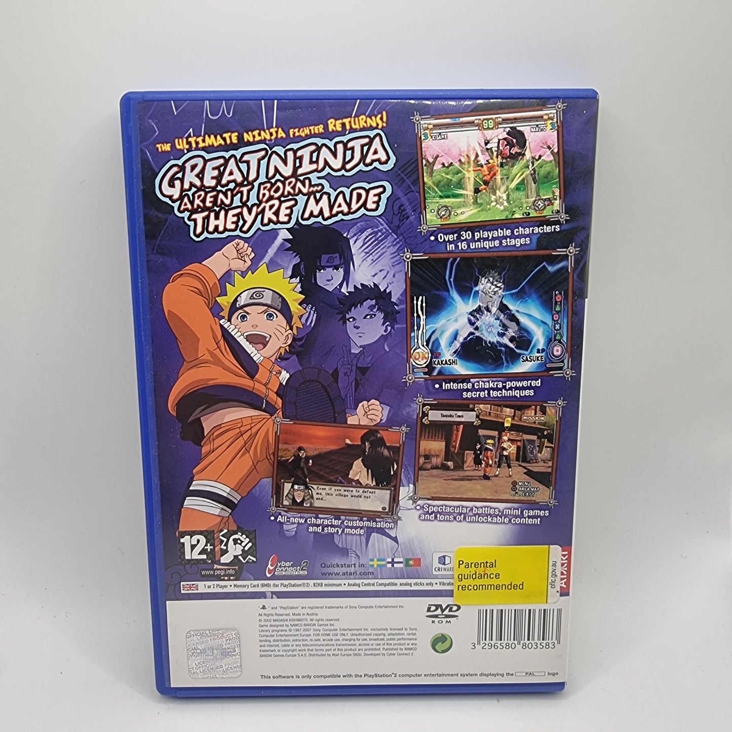 Naruto Ultimate Ninja 2 PS2 Game