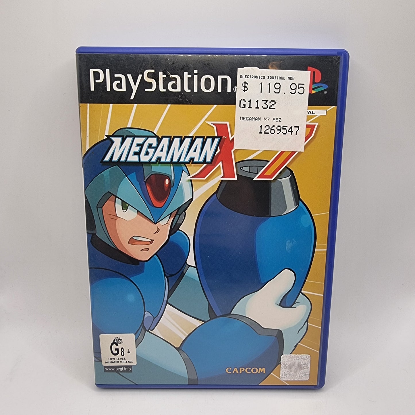 Megaman X7 PS2 Game