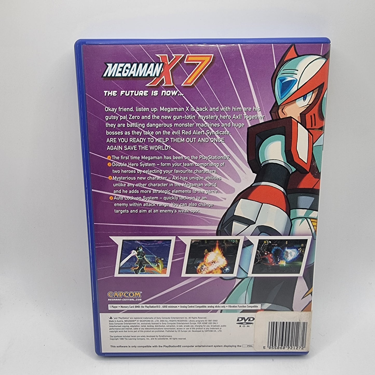 Megaman X7 PS2 Game