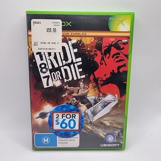 187 Ride or Die Xbox Game