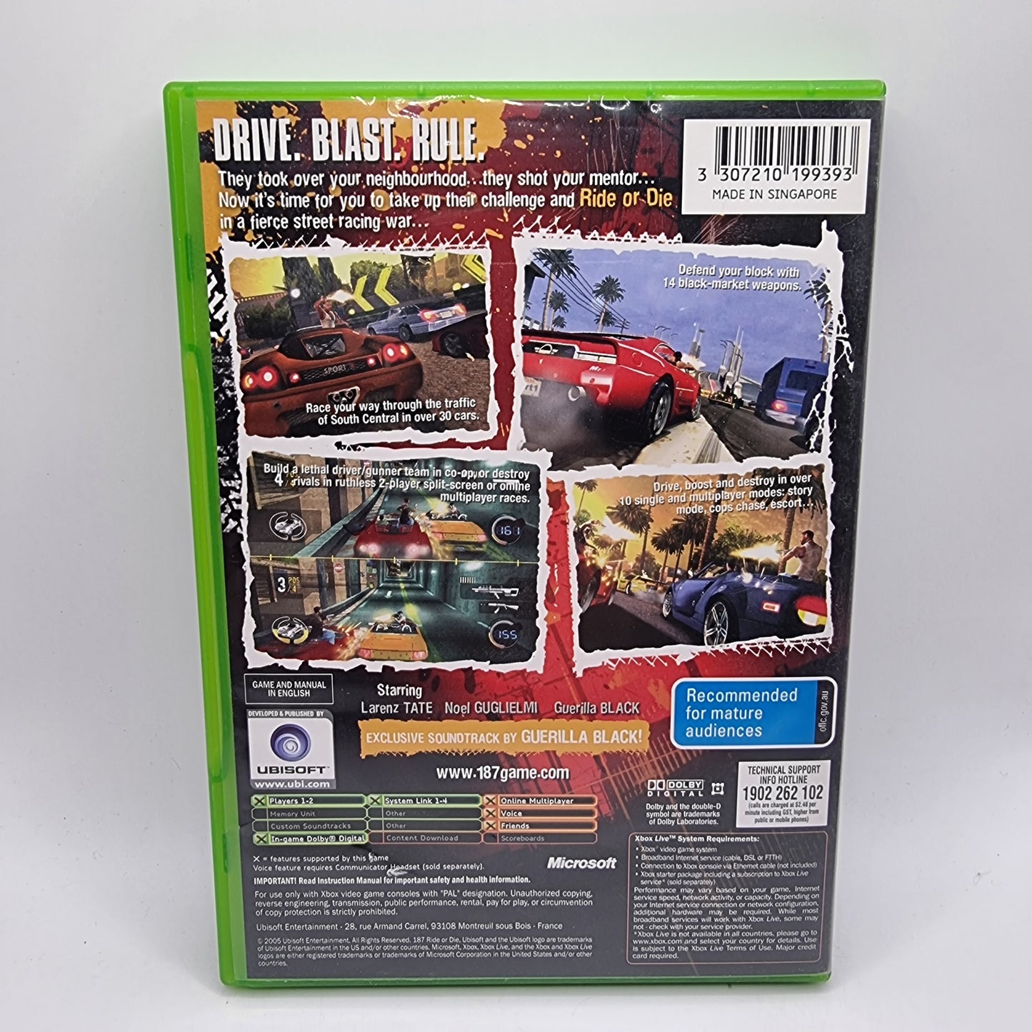 187 Ride or Die Xbox Game