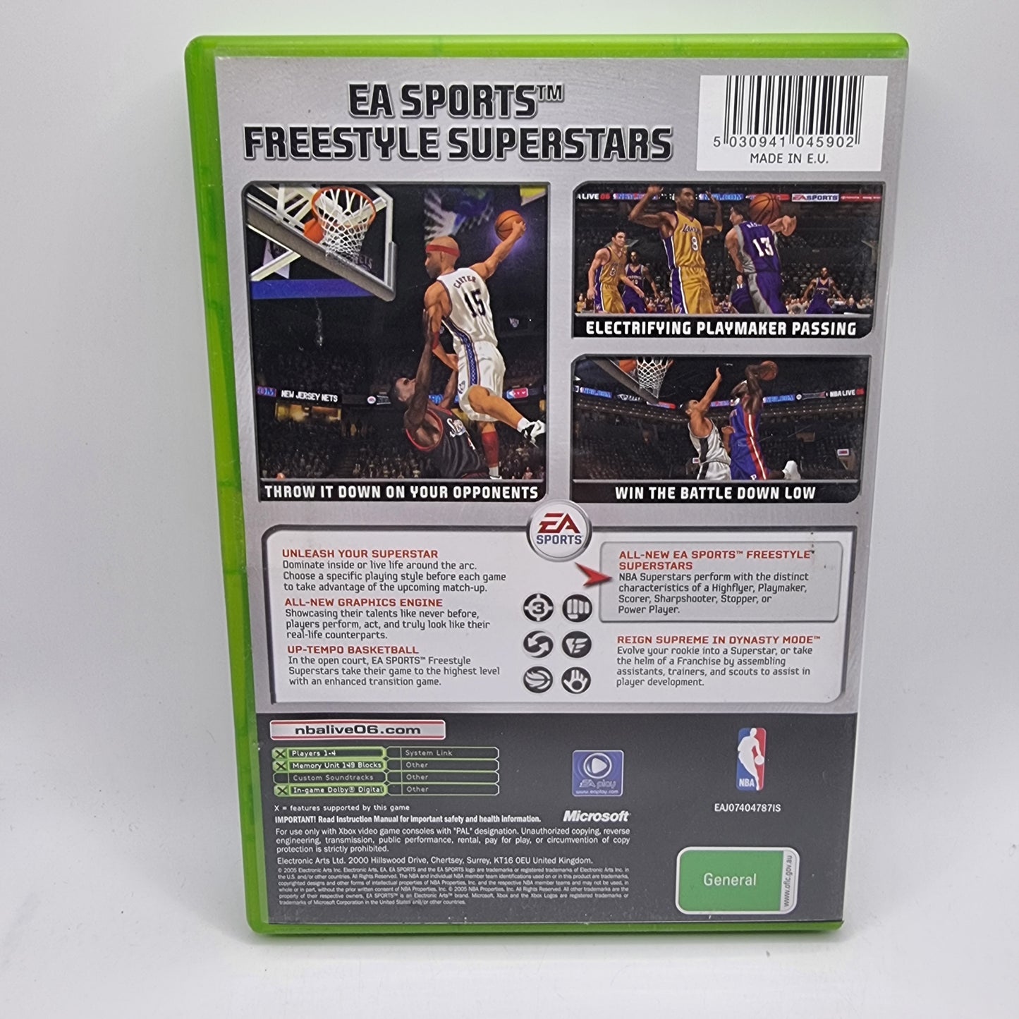 NBA Live 06 Xbox Game