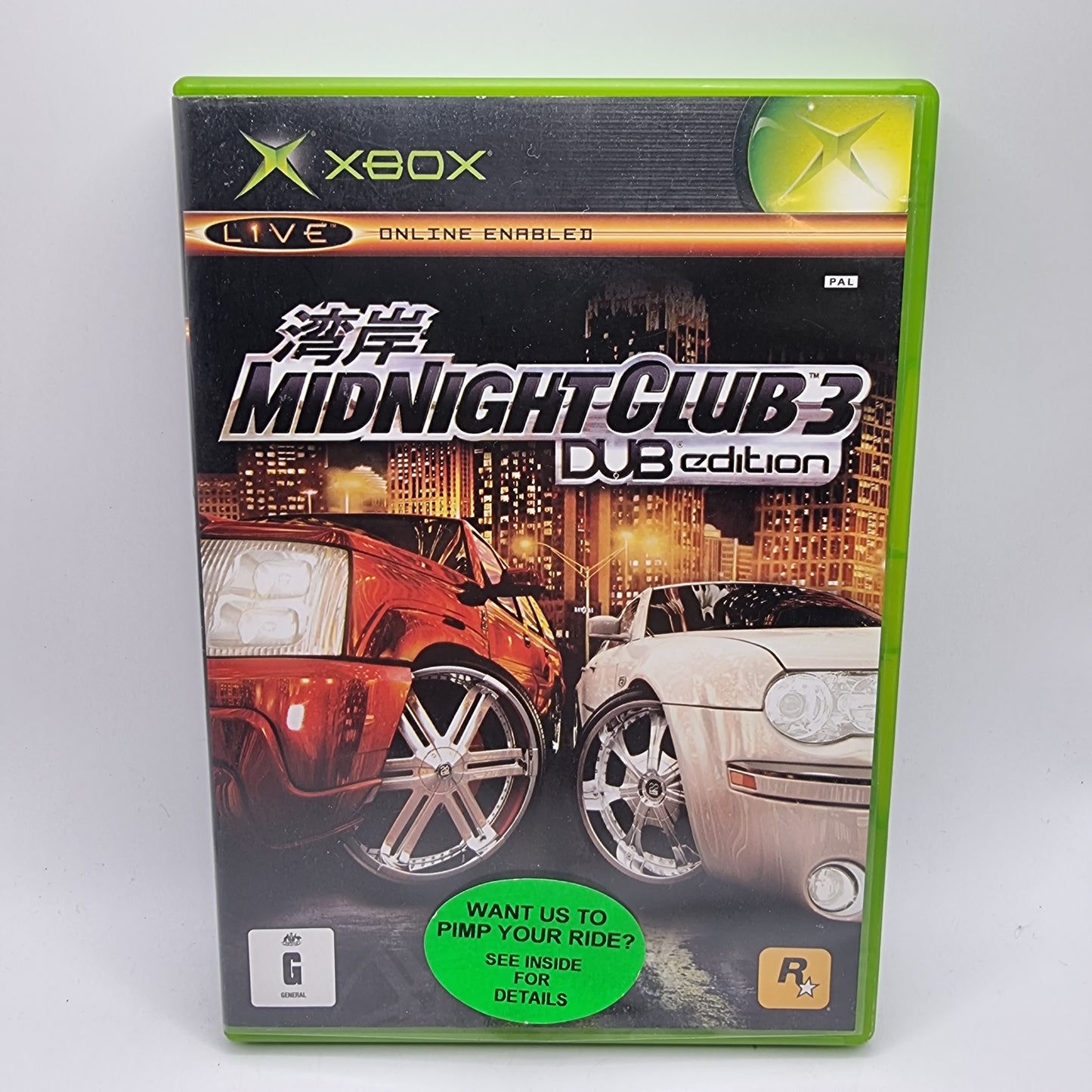 Midnight Club 3 Dub Edition Xbox Game