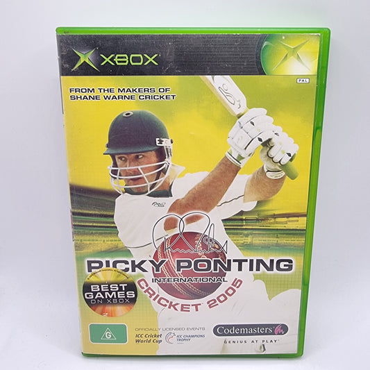 Ricky Ponting International Cricket 2005 Xbox Game