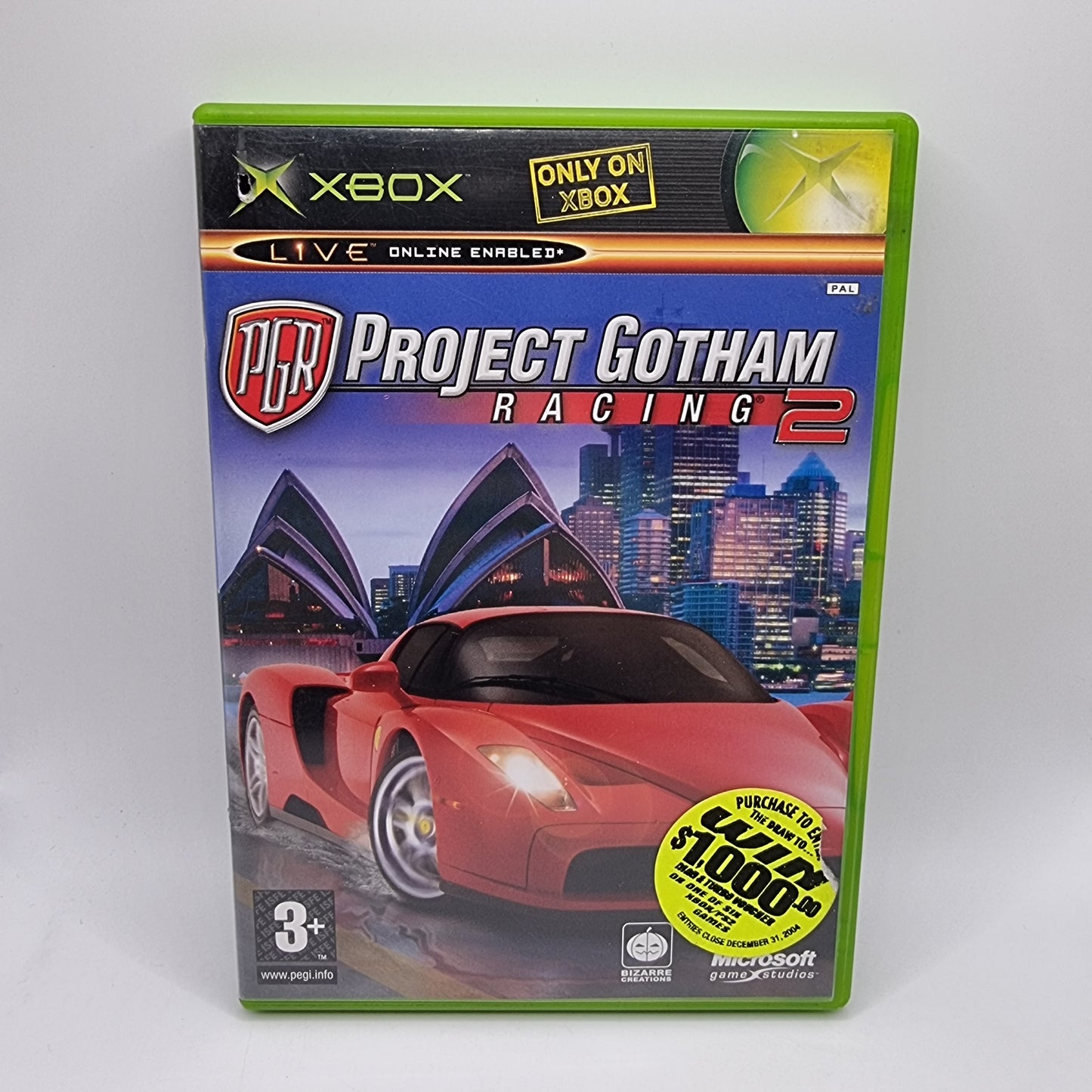 Project Gotham Racing 2 PGR 2 Xbox Game