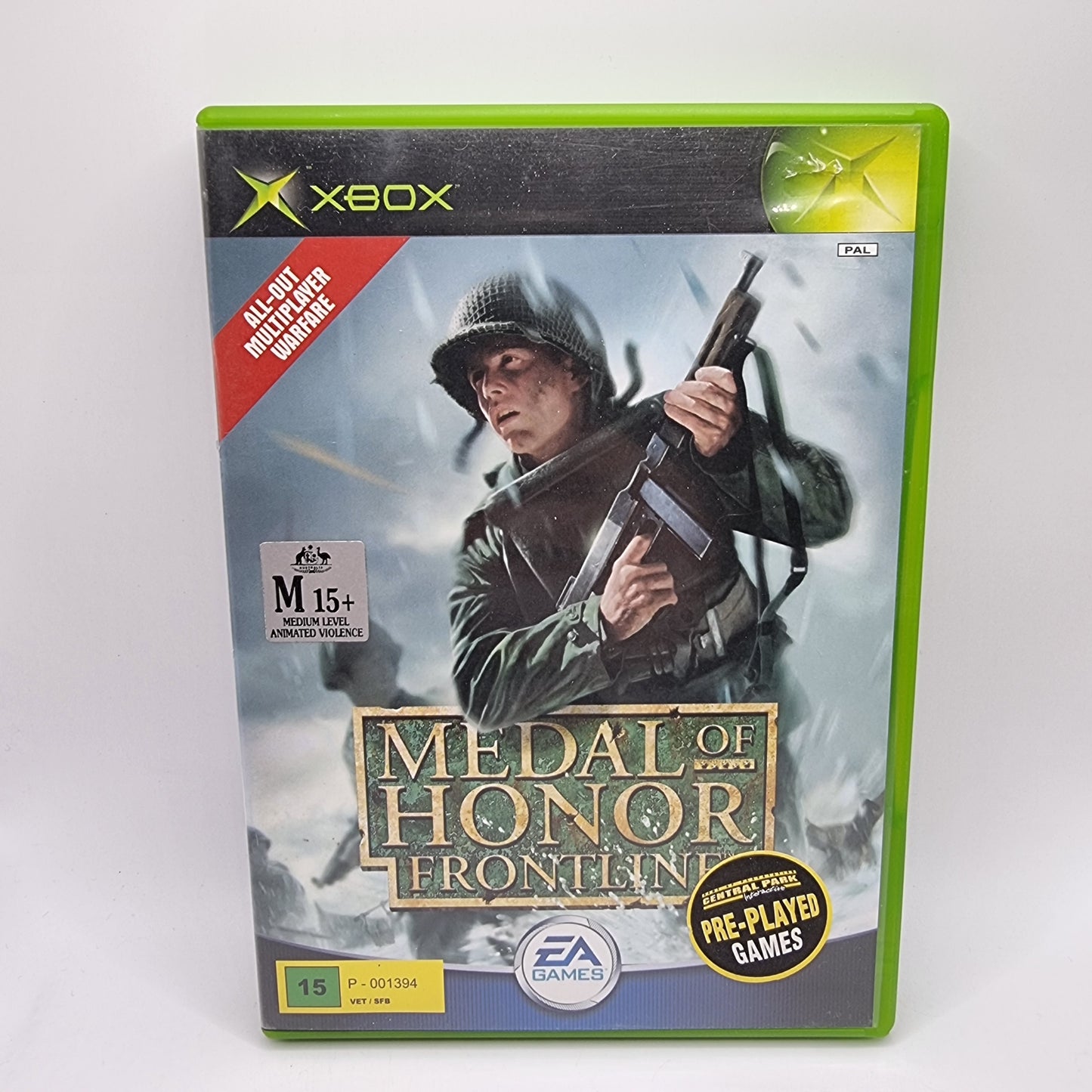 Medal of Honor Frontline Xbox Game