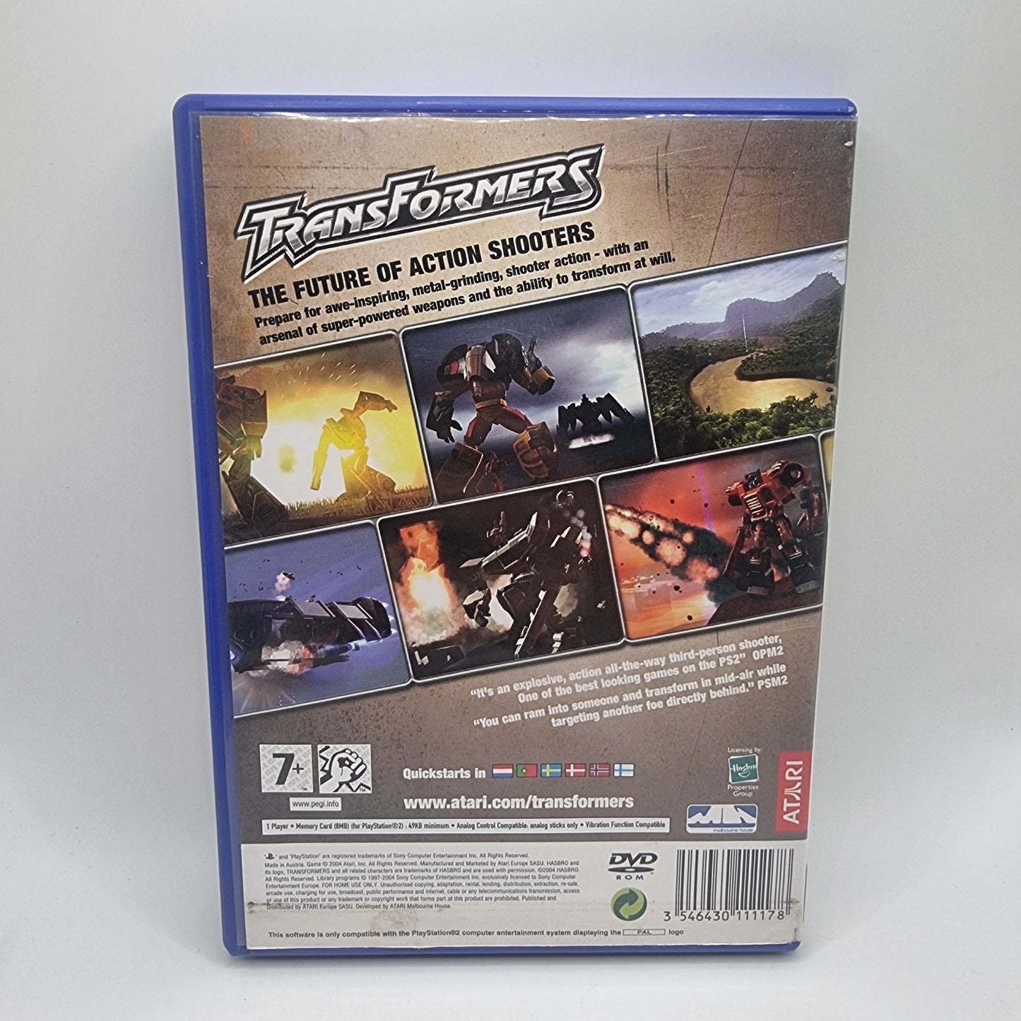 Transformers PS2 Game