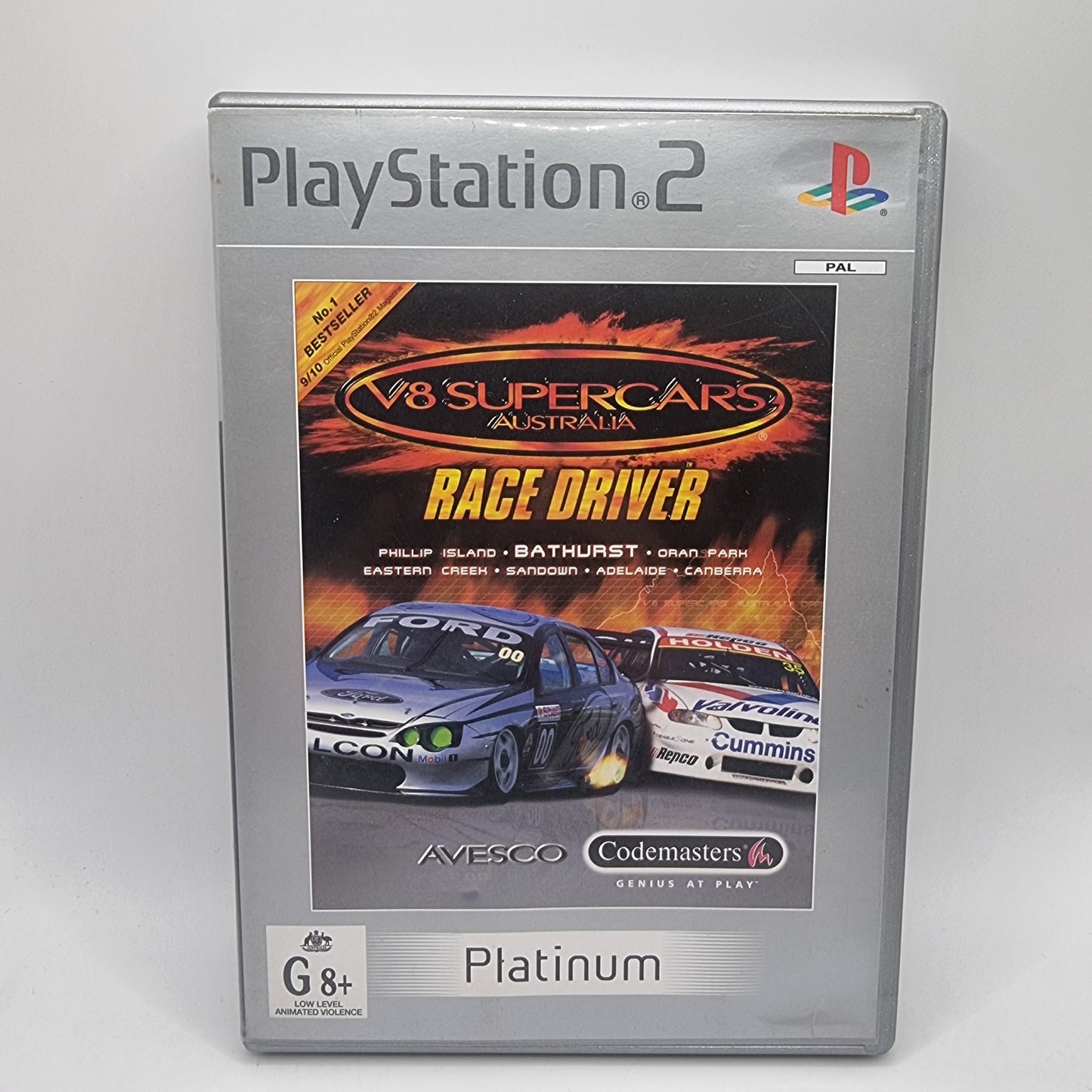 V8 Supercars Australia - Race Driver PS2 Game