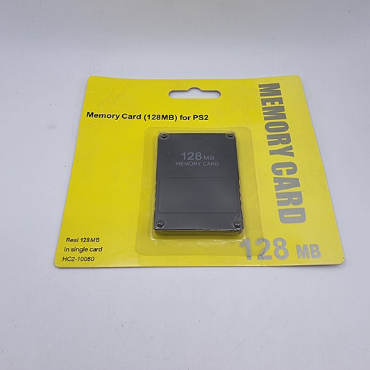 Aftermarket Playstation 2 PS2 128MB Memory Card - NEW