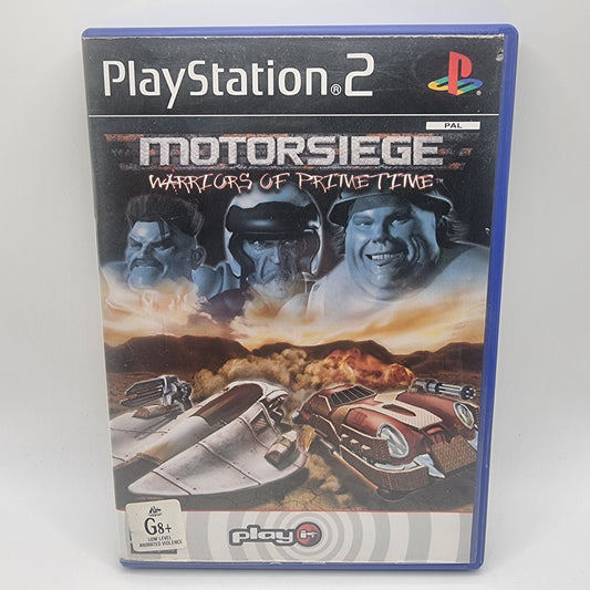 MotorSiege - Warriors of Primetime PS2 Game