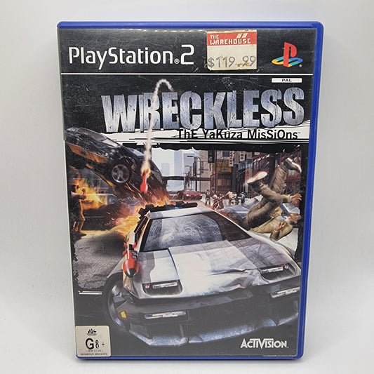 Wreckless - The Yakuza Missions PS2 Game