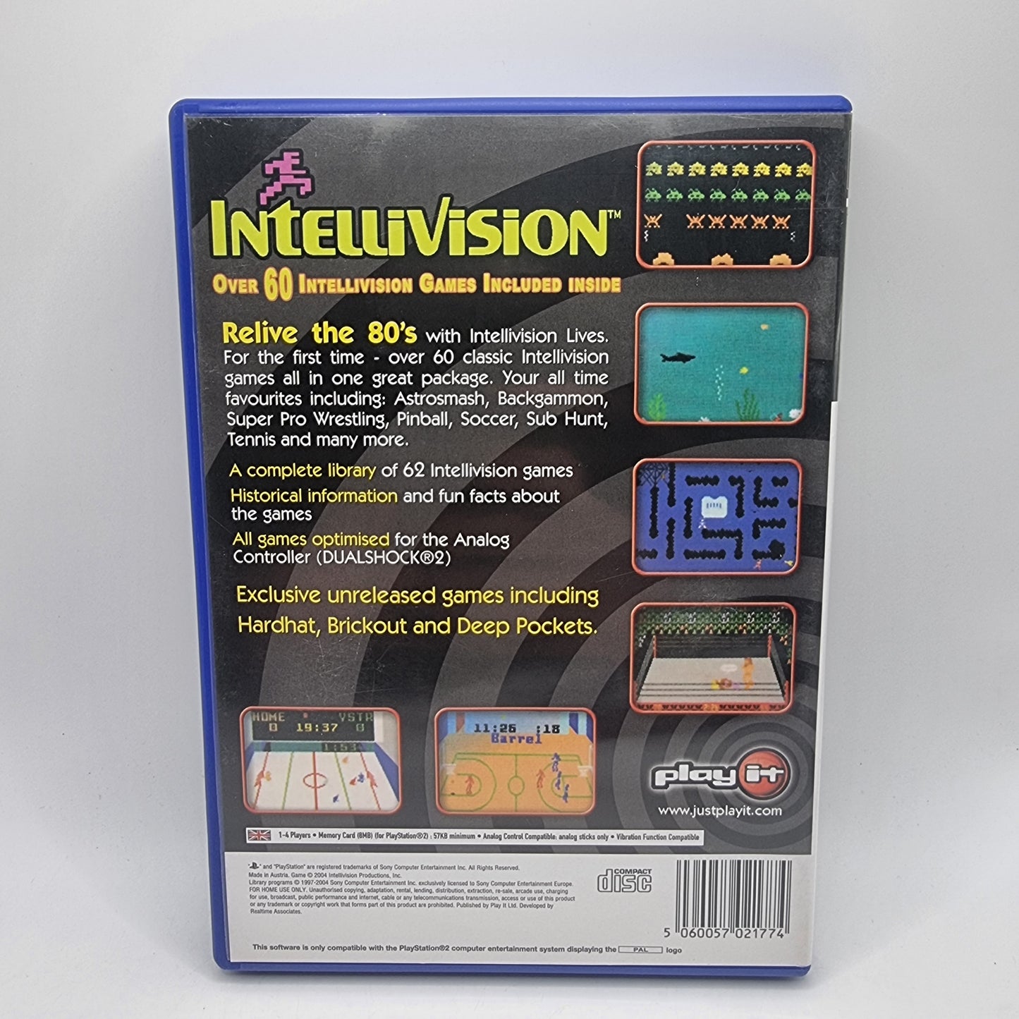 Intellivision Live PS2 Game