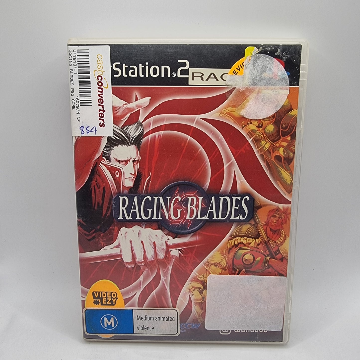 Raging Blades PS2 Game