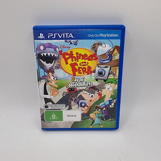 Phineas and Ferb - Day of Doofenshmirtz PS Vita Game