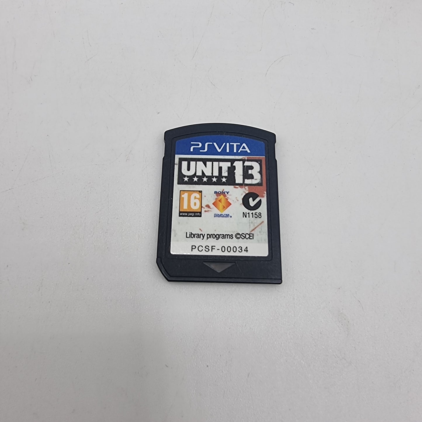 Unit 13 PS Vita Game - Cartridge Only