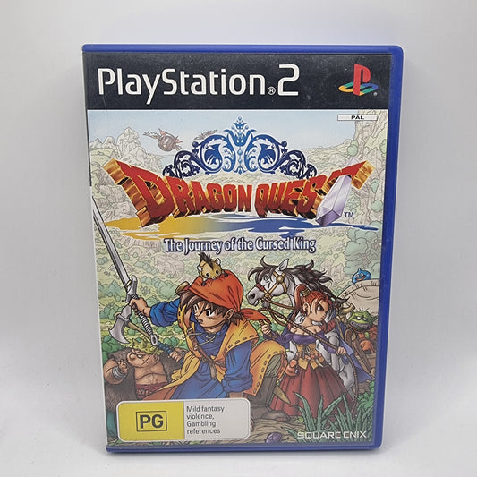 Dragon Quest - The Journey of the Cursed King PS2 Game