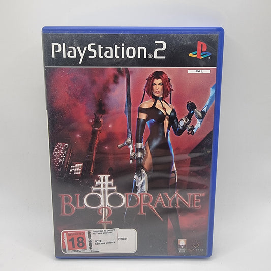 BloodRayne 2 PS2 Game