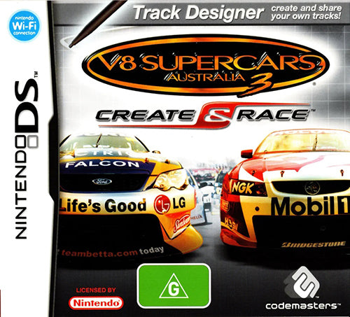 V8 Supercars Australia 3 Create & Race