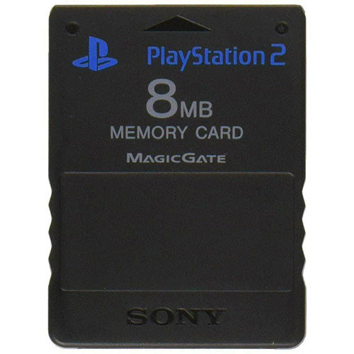 Official Playstation 2 PS2 8MB Memory Card - Black